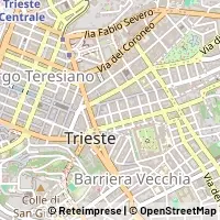 Kaart Trieste