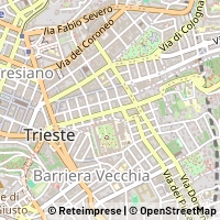 Mapa Trieste