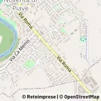 Karte Noventa di Piave