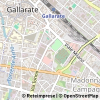 Karte Gallarate