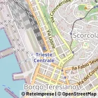 Mapa Trieste