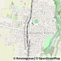 خريطة Rovello Porro