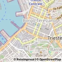 Mapa Trieste