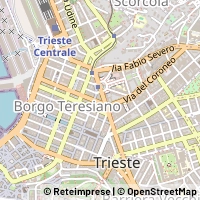 Kaart Trieste