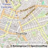 Mapa Trieste