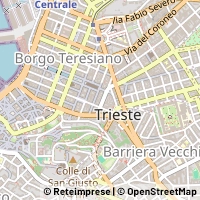 Mapa Trieste