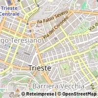Mapa Trieste