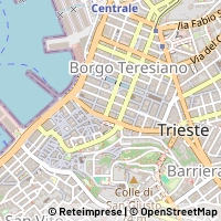 Mapa Trieste