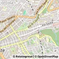 Mapa Trieste