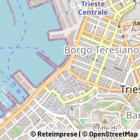 Mapa Trieste
