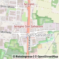Hartă Seregno