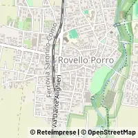 Mapa Rovello Porro