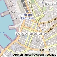 Mapa Trieste