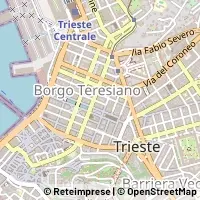 Kaart Trieste