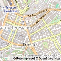 Mapa Trieste