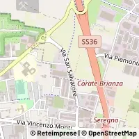 Hartă Carate Brianza
