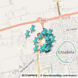 Mappa 35 incrocio, 35013 Cittadella PD, Italia (0.30769)