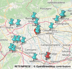 Mappa 35 incrocio, 35013 Cittadella PD, Italia (17.09789)