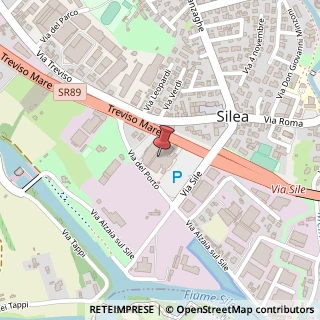 Mappa Via Sile, 8, 31057 Silea, Treviso (Veneto)