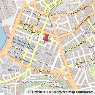 Mappa Via Trenta Ottobre, 4, 34132 Trieste, Trieste (Friuli-Venezia Giulia)