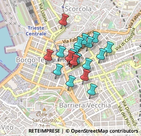 Mappa Galleria Fenice, 34125 Trieste TS, Italia (0.2555)