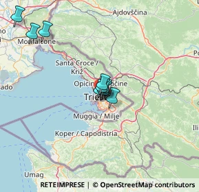 Mappa Via Alberto Mazzucato, 34126 Trieste TS, Italia (18.61786)