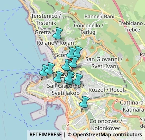Mappa Via Alberto Mazzucato, 34126 Trieste TS, Italia (1.0875)