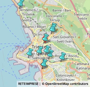 Mappa Via Alberto Mazzucato, 34126 Trieste TS, Italia (1.63273)