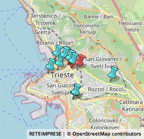 Mappa Via Giorgio Strehler, 34126 Trieste TS, Italia (0.92818)