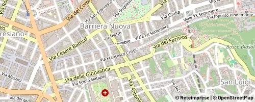 Mappa Trieste