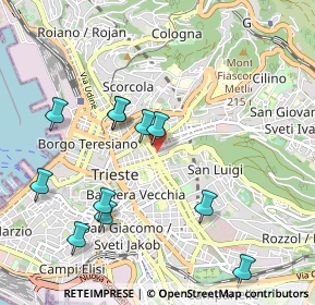 Mappa Via Alberto Mazzucato, 34126 Trieste TS, Italia (1.04)