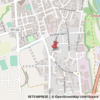 Mappa Via dei mille 4, 24050 Grassobbio, Bergamo (Lombardia)