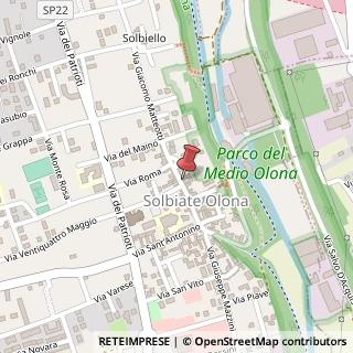 Mappa Via Sant'Anna, 13, 21058 Solbiate Olona, Varese (Lombardia)
