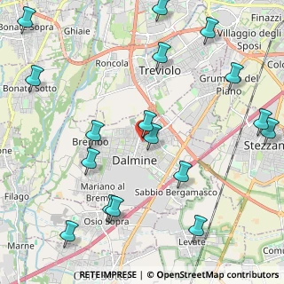 Mappa Via Sant'Andrea, 24044 Dalmine BG, Italia (2.73588)