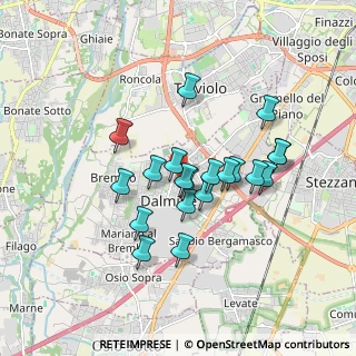 Mappa Via Sant'Andrea, 24044 Dalmine BG, Italia (1.461)