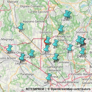 Mappa 22070 Rovello Porro CO, Italia (9.649)
