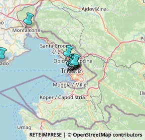 Mappa Via della Ginnastica, 34142 Trieste TS, Italia (12.02917)