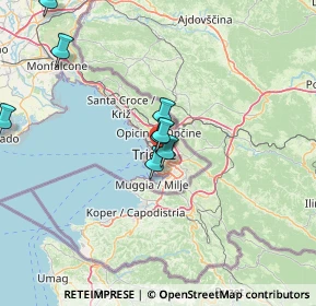 Mappa Via della Ginnastica, 34142 Trieste TS, Italia (19.44)