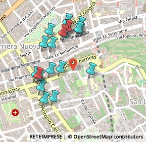 Mappa Via della Ginnastica, 34142 Trieste TS, Italia (0.23)