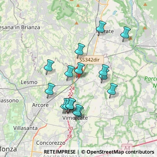 Mappa Via Lorenzo Banfi, 20866 Carnate MB, Italia (3.56563)