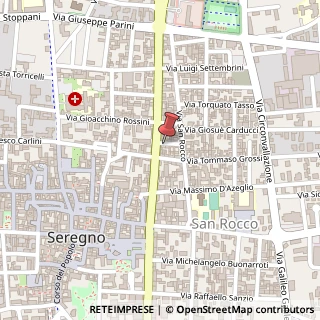 Mappa Via Francesco Petrarca, 6, 20831 Seregno, Monza e Brianza (Lombardia)