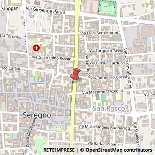 Mappa Corso Giacomo Matteotti, 99, 20831 Seregno, Monza e Brianza (Lombardia)