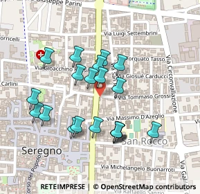 Mappa Via Vignoli, 20831 Seregno MB, Italia (0.205)