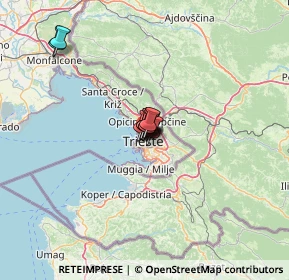Mappa Via Spiro Tipaldo Xydias, 34125 Trieste TS, Italia (9.01727)