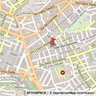 Mappa Viale Venti Settembre, 20, 34100 Trieste, Trieste (Friuli-Venezia Giulia)