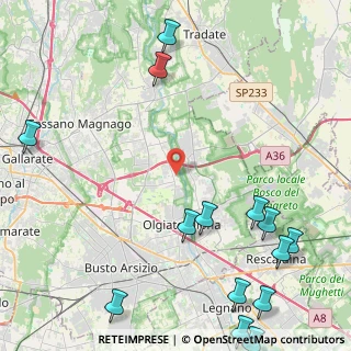 Mappa Via Roma, 21058 Solbiate Olona VA, Italia (6.42214)