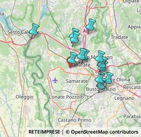 Mappa Via Antonio Gramsci, 21010 Cardano Al Campo VA, Italia (5.94769)
