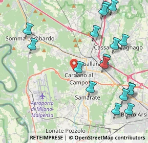 Mappa Via Antonio Gramsci, 21010 Cardano Al Campo VA, Italia (5.07235)