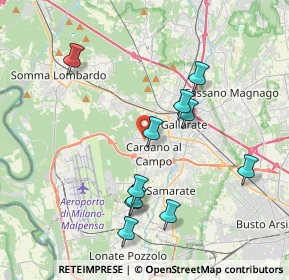 Mappa Via Antonio Gramsci, 21010 Cardano Al Campo VA, Italia (3.84091)