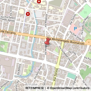 Mappa Via Magenta, 27, 21013 Gallarate, Varese (Lombardia)